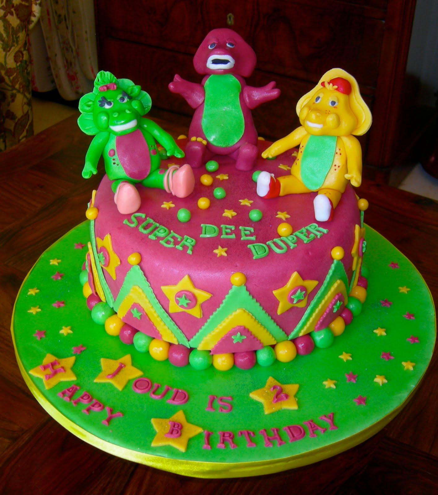 Best ideas about Barney Birthday Cake
. Save or Pin ANOTHER BARNEY AND FRIENDS CAKE Now.