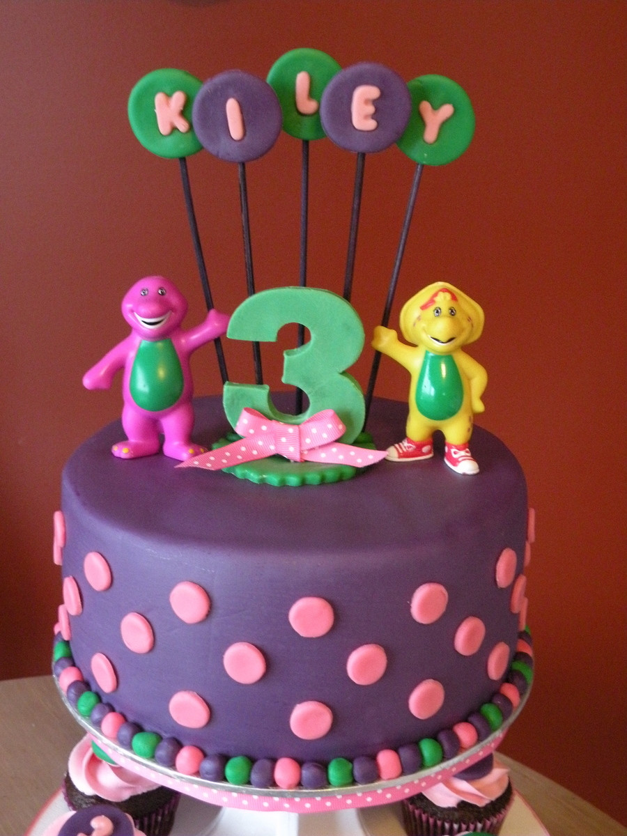 Best ideas about Barney Birthday Cake
. Save or Pin Barney Birthday Cake & Cupcakes CakeCentral Now.