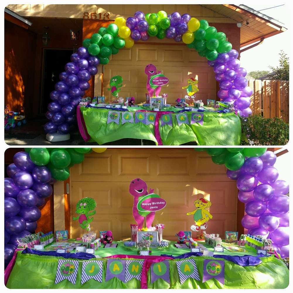 Best ideas about Barney Birthday Decorations
. Save or Pin barney Birthday Party Ideas 1 of 8 Now.