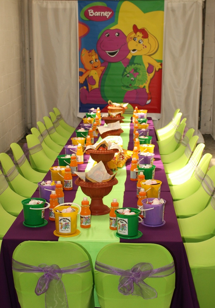 Best ideas about Barney Birthday Decorations
. Save or Pin 81 best images about Barney Birthday Party Ideas Now.