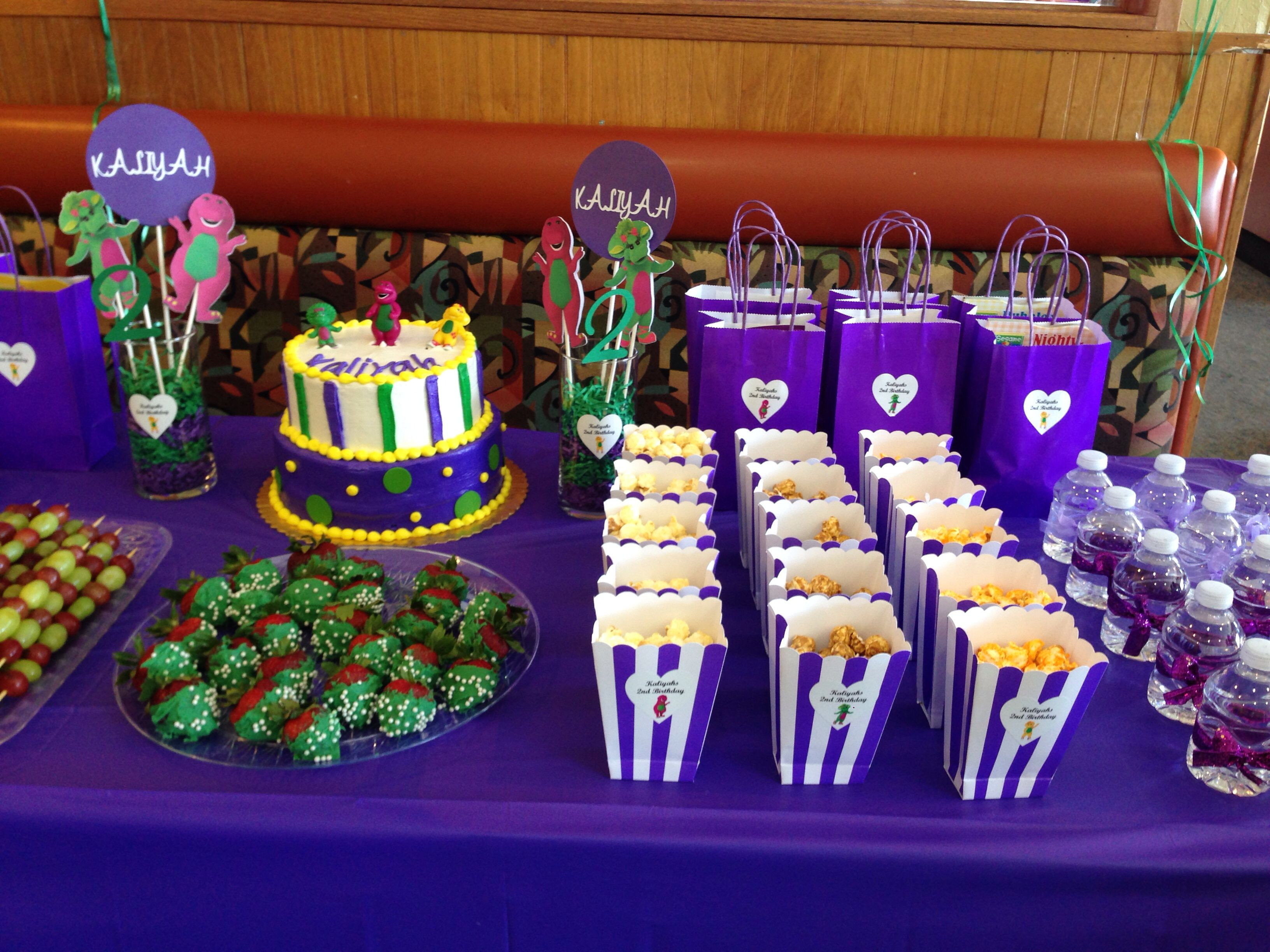 Best ideas about Barney Birthday Decorations
. Save or Pin Barney birthday party theme Barney party ideas Barney Now.