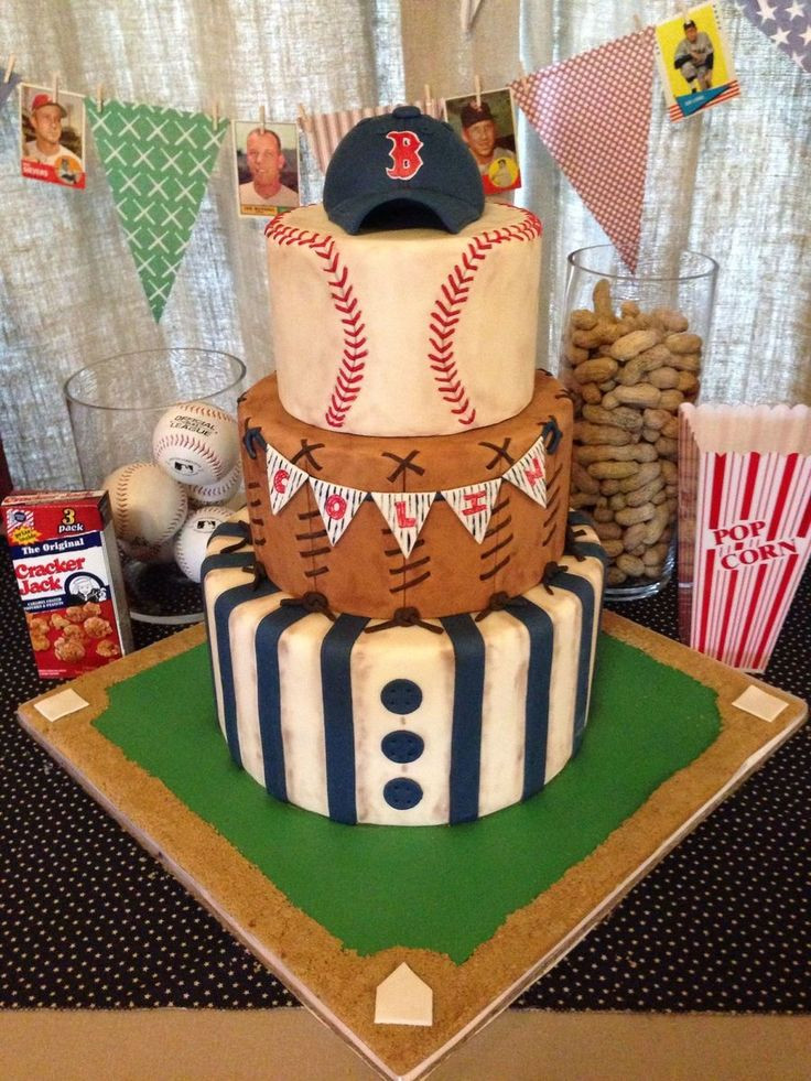 Best ideas about Baseball Birthday Cake
. Save or Pin Vintage Baseball Themed Baby Shower Cake on Cake Central Now.