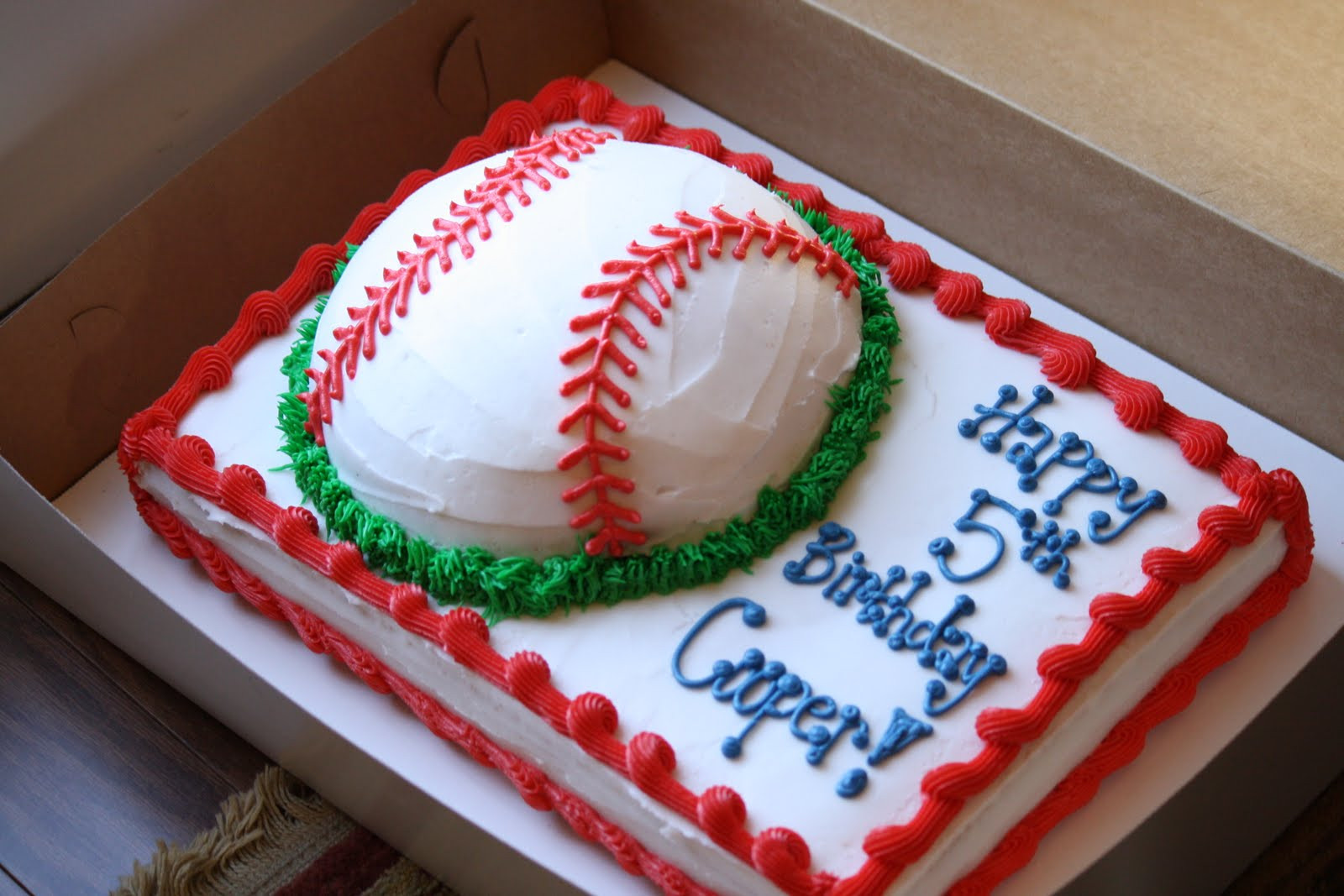 Best ideas about Baseball Birthday Cake
. Save or Pin A Perfect Bite Cooper s 5th Birthday Baseball Cake Now.