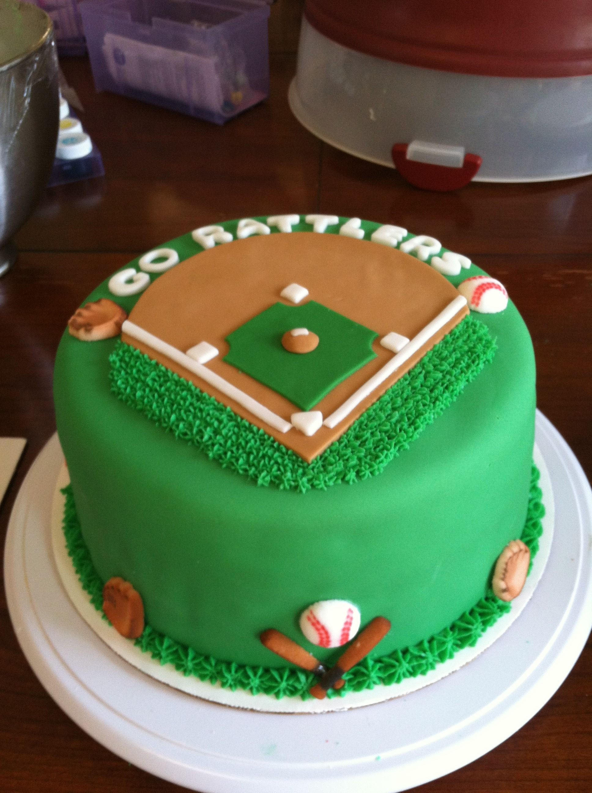 Best ideas about Baseball Birthday Cake
. Save or Pin Baseball cake ybe not a good opportunity for frosting Now.