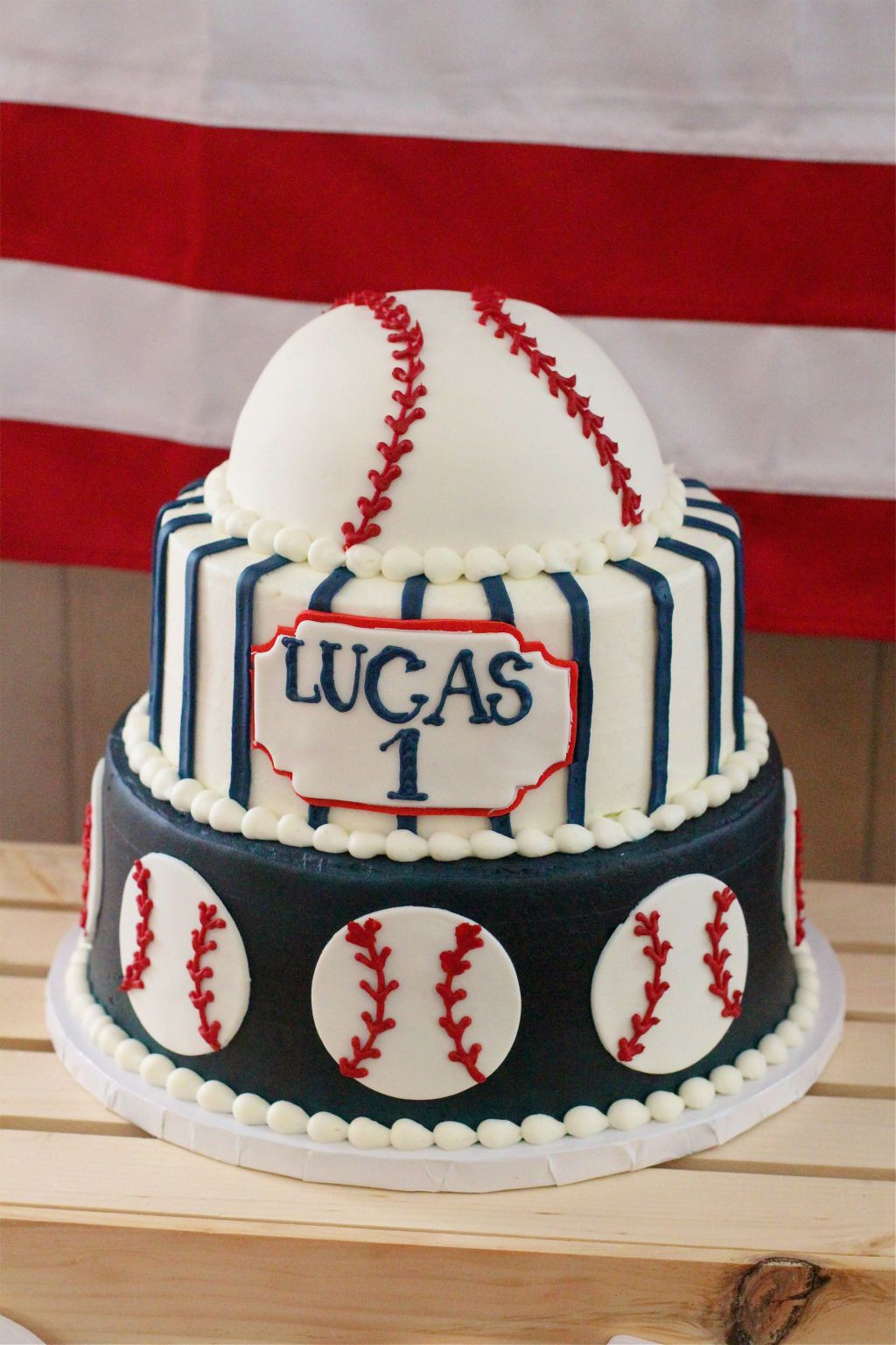 Best ideas about Baseball Birthday Cake
. Save or Pin First Birthday Party Cake Idea Baseball Theme Now.