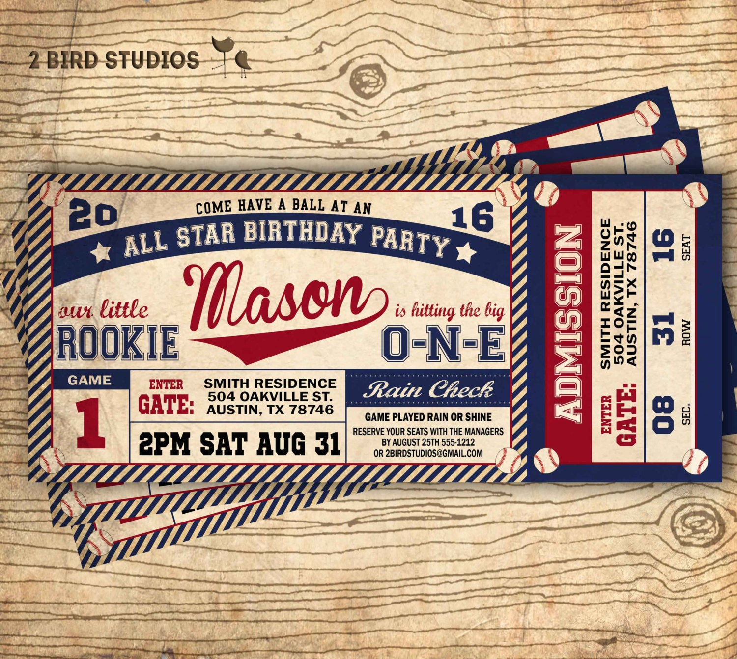 Best ideas about Baseball Birthday Invitations
. Save or Pin Baseball birthday invitation Baseball ticket invitation Now.