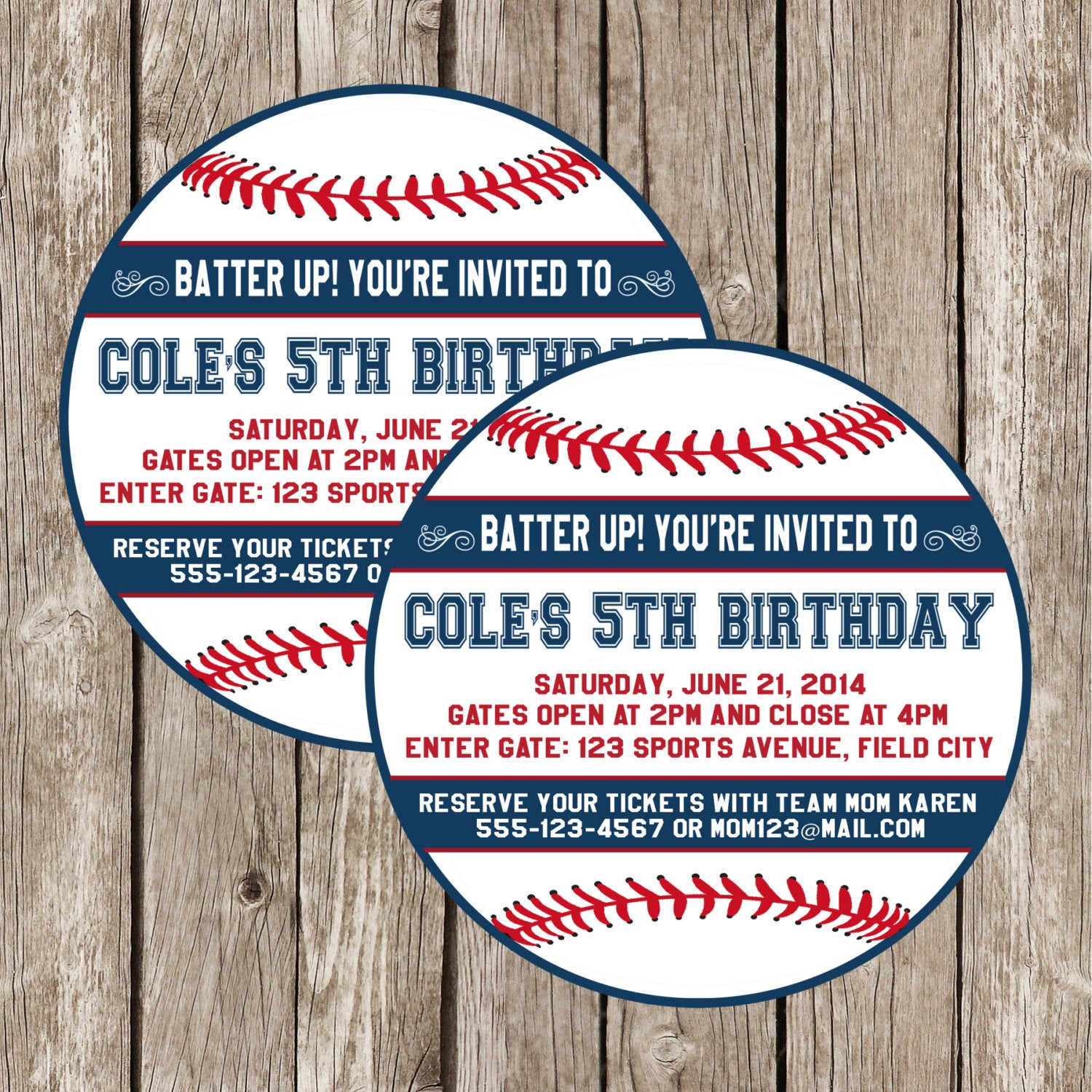 Best ideas about Baseball Birthday Invitations
. Save or Pin Baseball Invitation Baseball Birthday Party Invitation Boy Now.