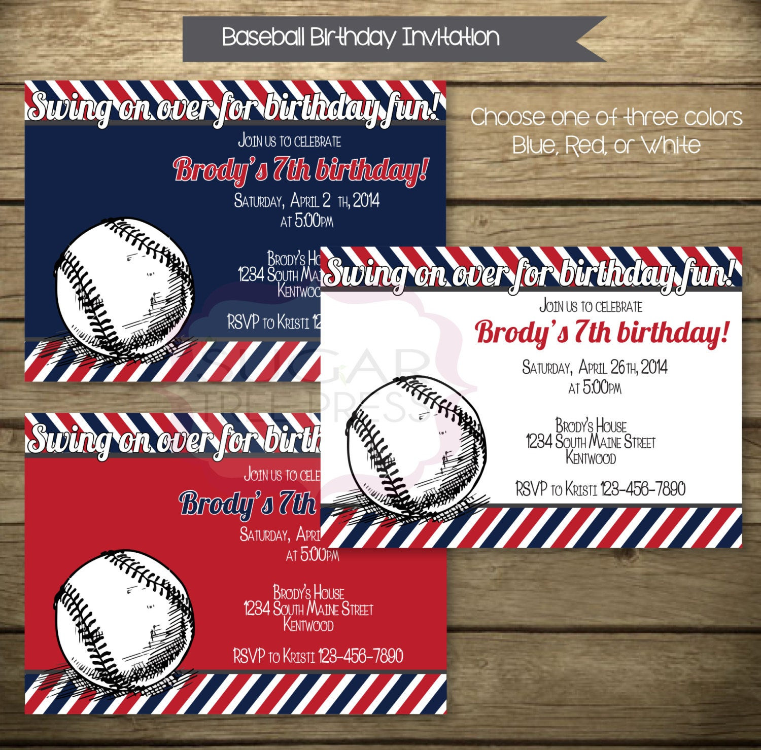 Best ideas about Baseball Birthday Invitations
. Save or Pin Baseball Themed Birthday Party Invitation Now.