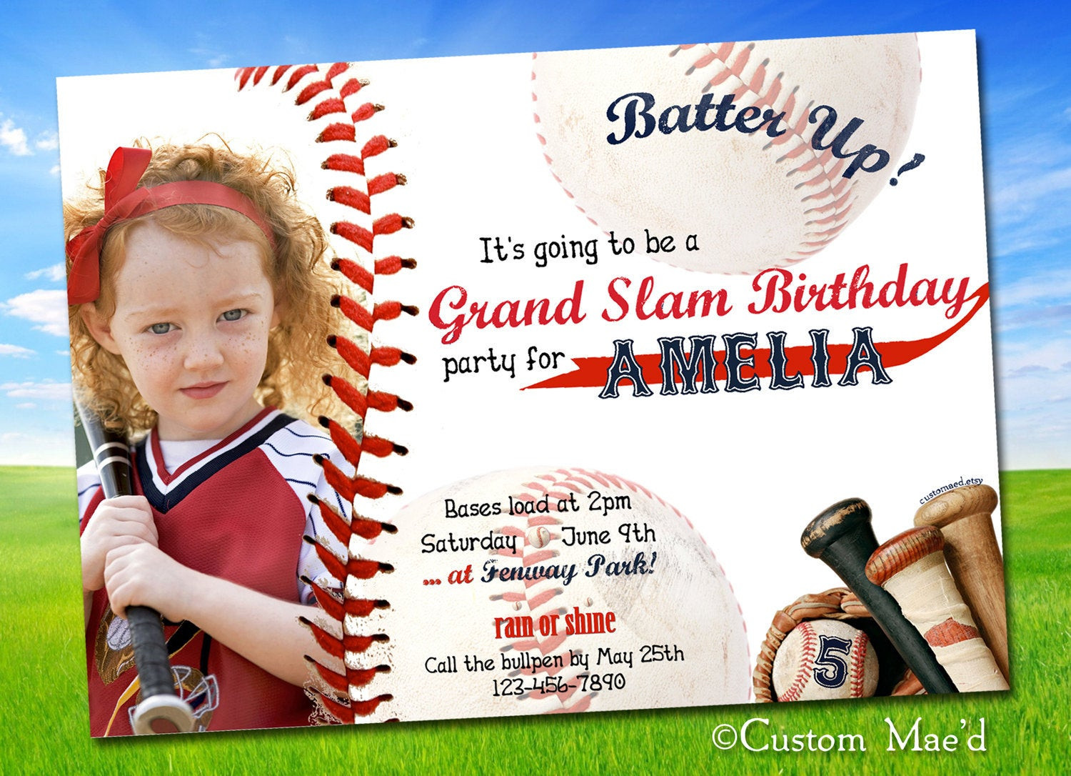 Best ideas about Baseball Birthday Invitations
. Save or Pin Baseball Birthday Invitations PERSONALIZED Printable by Now.