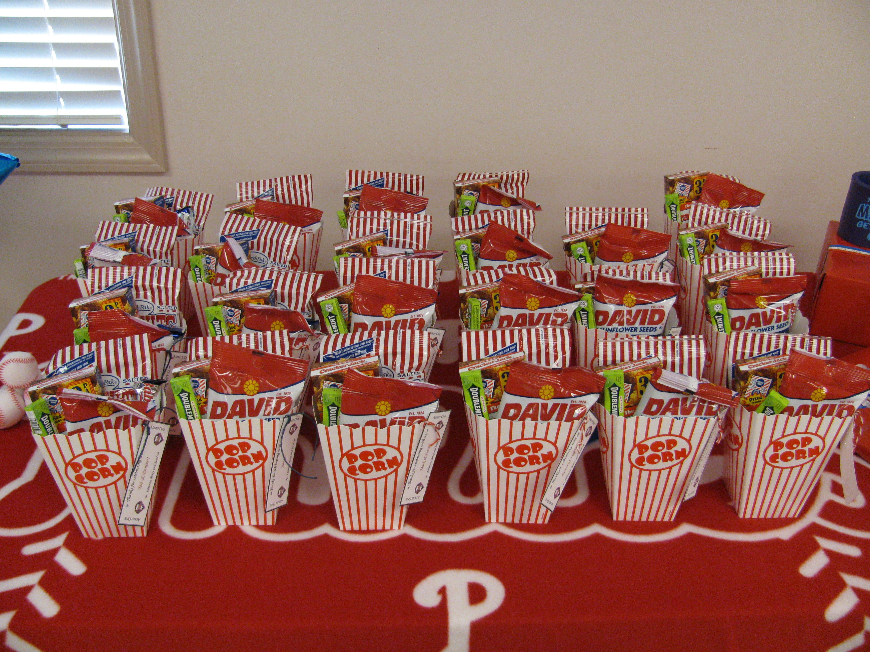 Best ideas about Baseball Birthday Party Ideas
. Save or Pin Baseball themed party favor big hit pun intended Now.