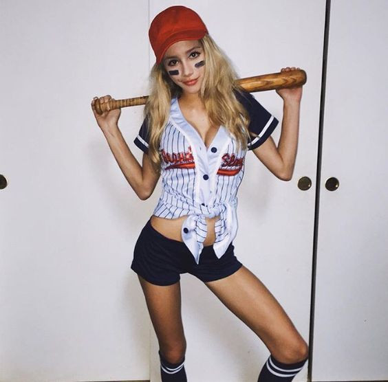 Best ideas about Baseball Player Costume DIY
. Save or Pin 20 Awesome DIY Halloween Costumes for Women Now.