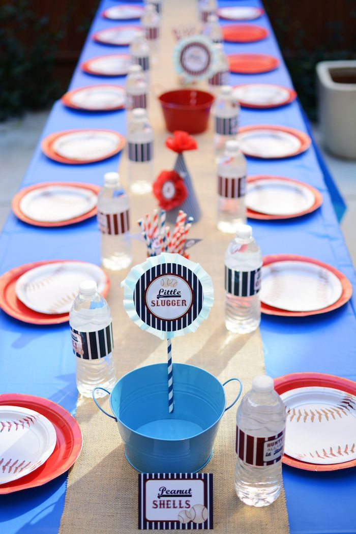 Best ideas about Baseball Themed Birthday Party
. Save or Pin Kara s Party Ideas Home ONE Baseball Themed Birthday Now.