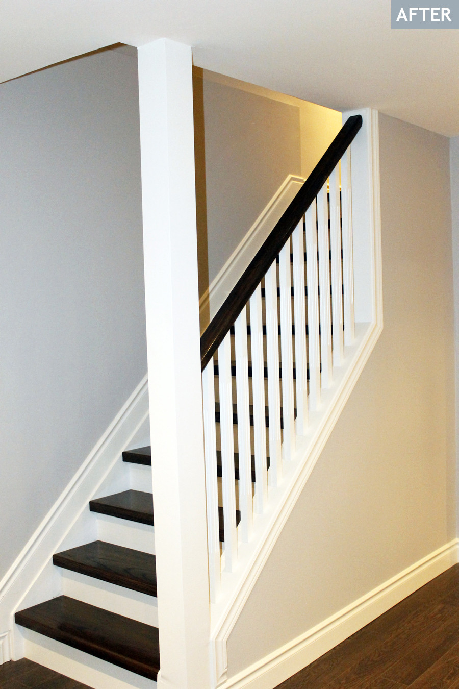 Best ideas about Basement Stair Ideas
. Save or Pin Half Wall Ideas By Staircase Now.