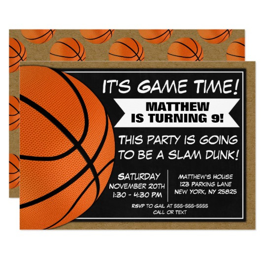 Best ideas about Basketball Birthday Invitations
. Save or Pin Basketball Birthday Party Invitation Fans Now.