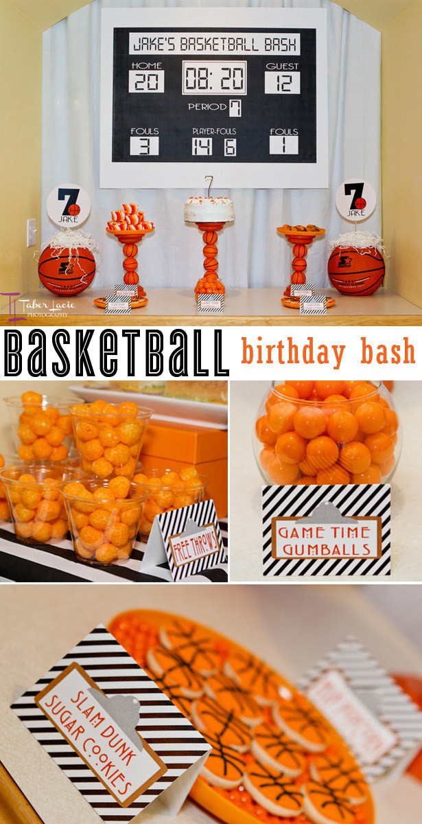 Best ideas about Basketball Birthday Party Ideas
. Save or Pin Basketball Birthday Party • The Celebration Shoppe Now.