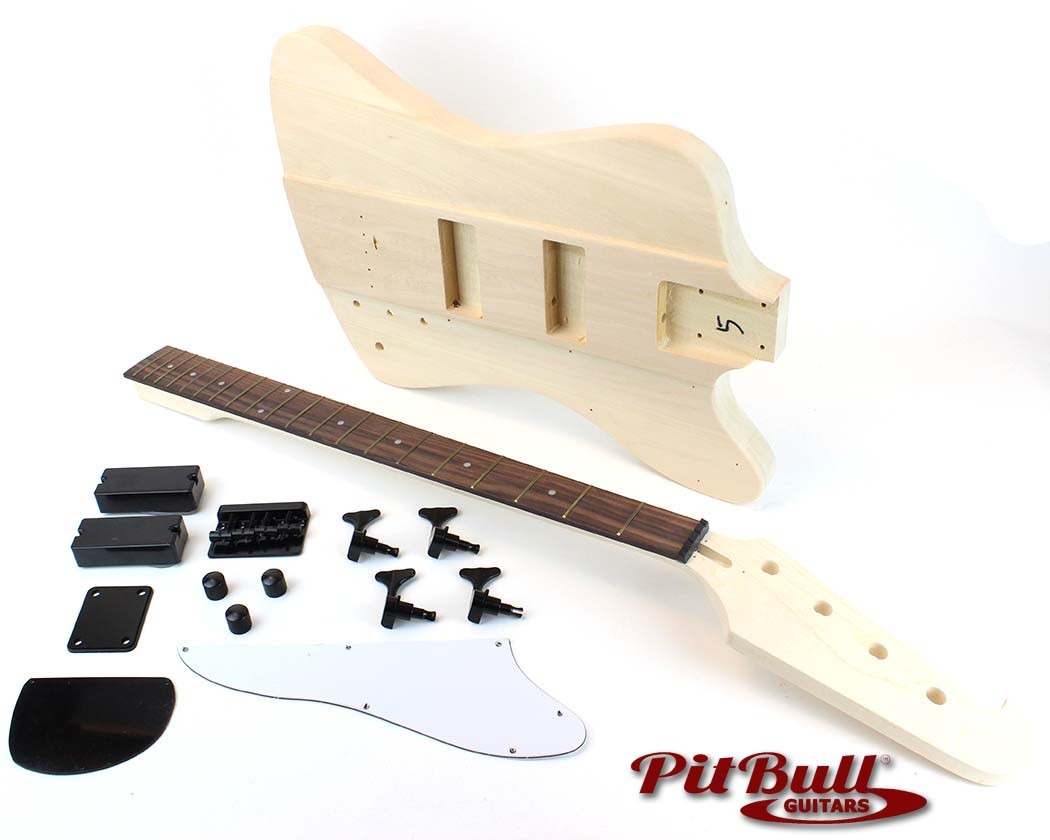 Best ideas about Bass DIY Kit
. Save or Pin Pit Bull Guitars TB 4 Electric Bass Guitar Kit Now.