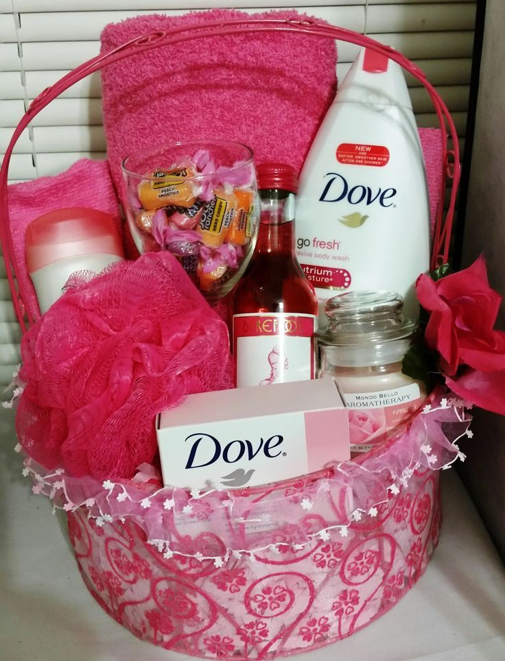 Best ideas about Bath Gift Basket Ideas
. Save or Pin Dove Bath Basket Pomegranate and Lemon Verbena Now.