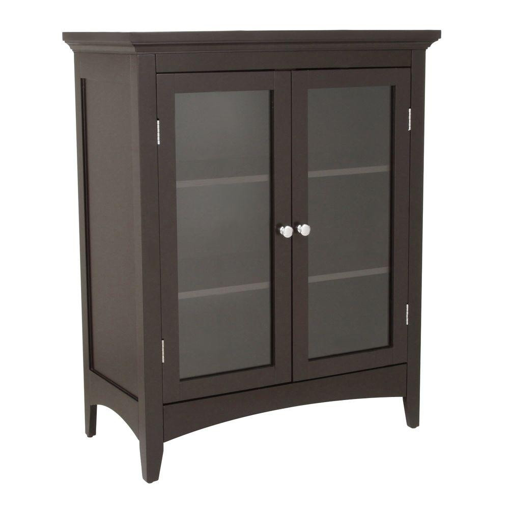 Best ideas about Bathroom Floor Cabinet
. Save or Pin 26 inch Door Bathroom Linen Storage Floor Cabinet Wood Now.