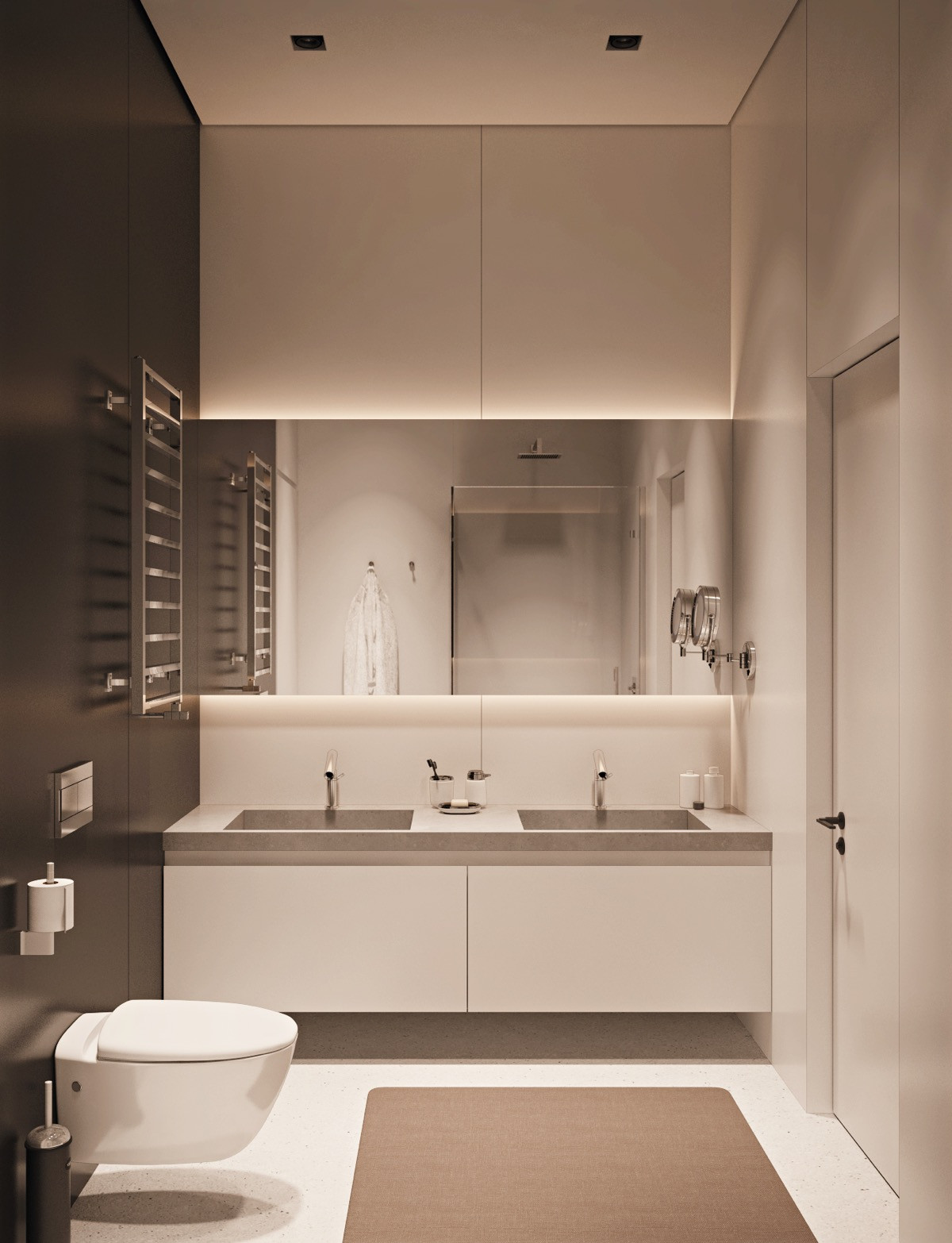 Best ideas about Bathroom Interior Design
. Save or Pin 40 Modern Minimalist Style Bathrooms Now.