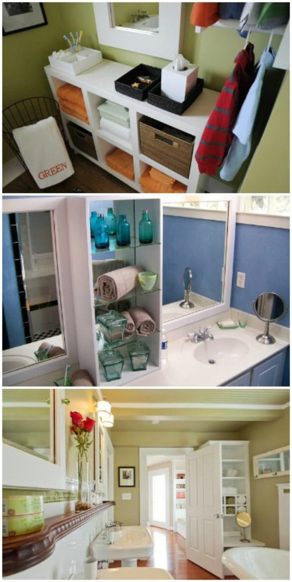 Best ideas about Bathroom Organization DIY
. Save or Pin 30 Brilliant Bathroom Organization and Storage DIY Now.
