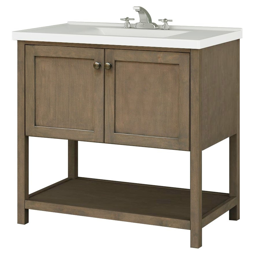 Best ideas about Bathroom Vanity Base
. Save or Pin Sunny Wood Aiden Bath 36" Bathroom Vanity Base & Reviews Now.