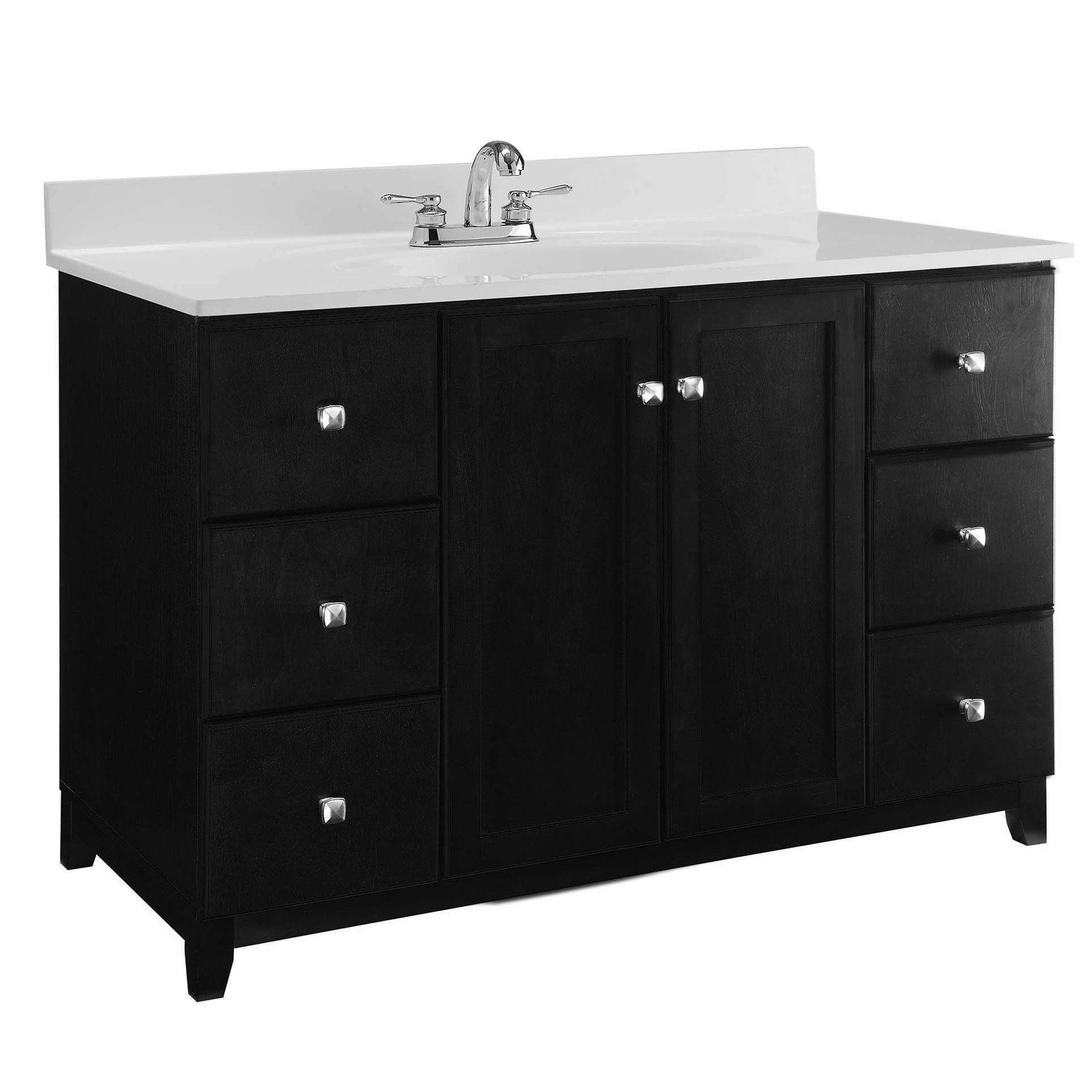 Best ideas about Bathroom Vanity Base
. Save or Pin Design House 51" Single Sink Bathroom Vanity Base Now.