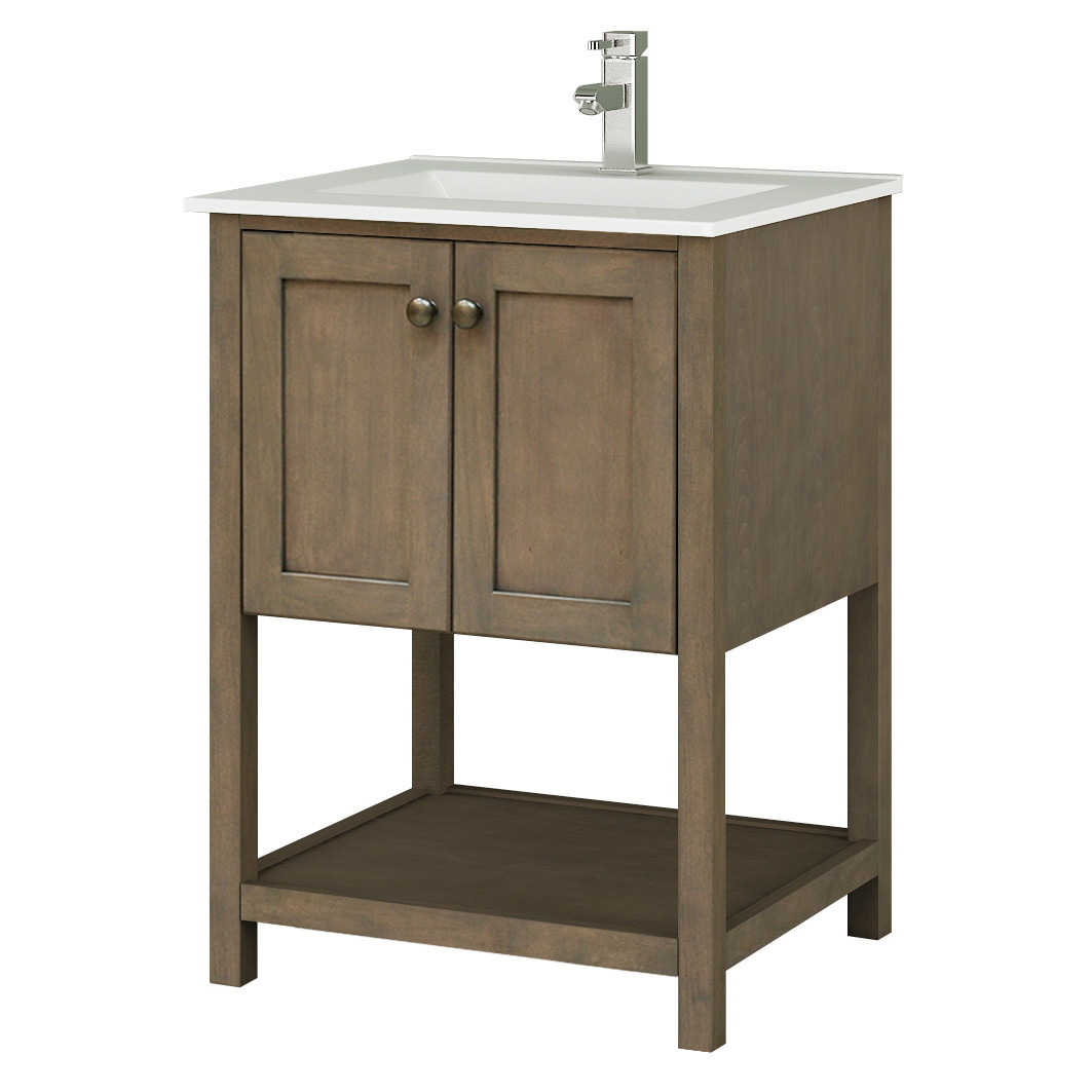 Best ideas about Bathroom Vanity Base
. Save or Pin Sunny Wood Aiden Bath 24" Bathroom Vanity Base Now.