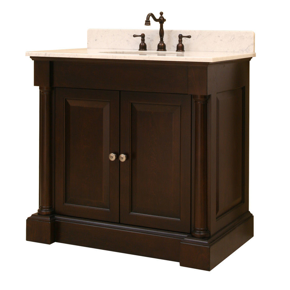 Best ideas about Bathroom Vanity Base
. Save or Pin Palladio Bath 36" Bathroom Vanity Base Now.