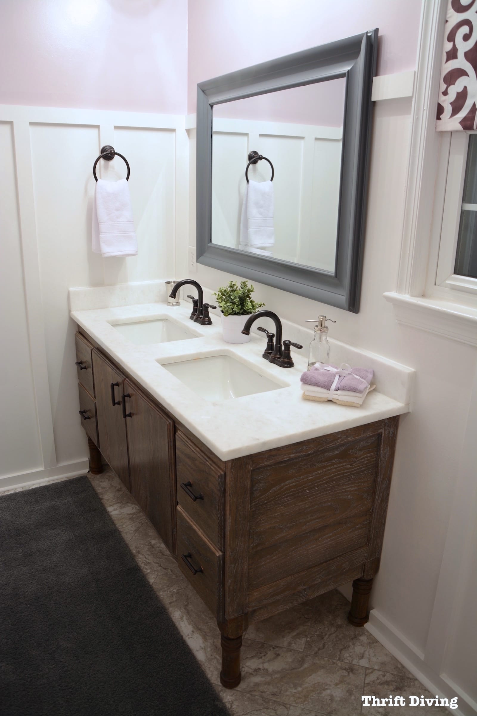 Best ideas about Bathroom Vanity DIY
. Save or Pin How to Build a 60" DIY Bathroom Vanity From Scratch Now.