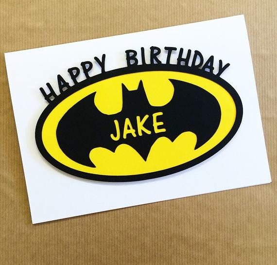 Best ideas about Batman Birthday Card
. Save or Pin Batman Birthday Card Papercut Hand Made Blank Card Now.