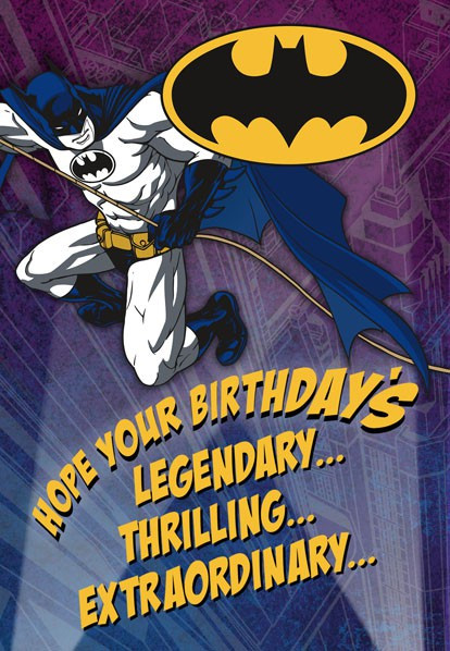 Best ideas about Batman Birthday Card
. Save or Pin Batman™ Legendary Birthday Card Greeting Cards Hallmark Now.