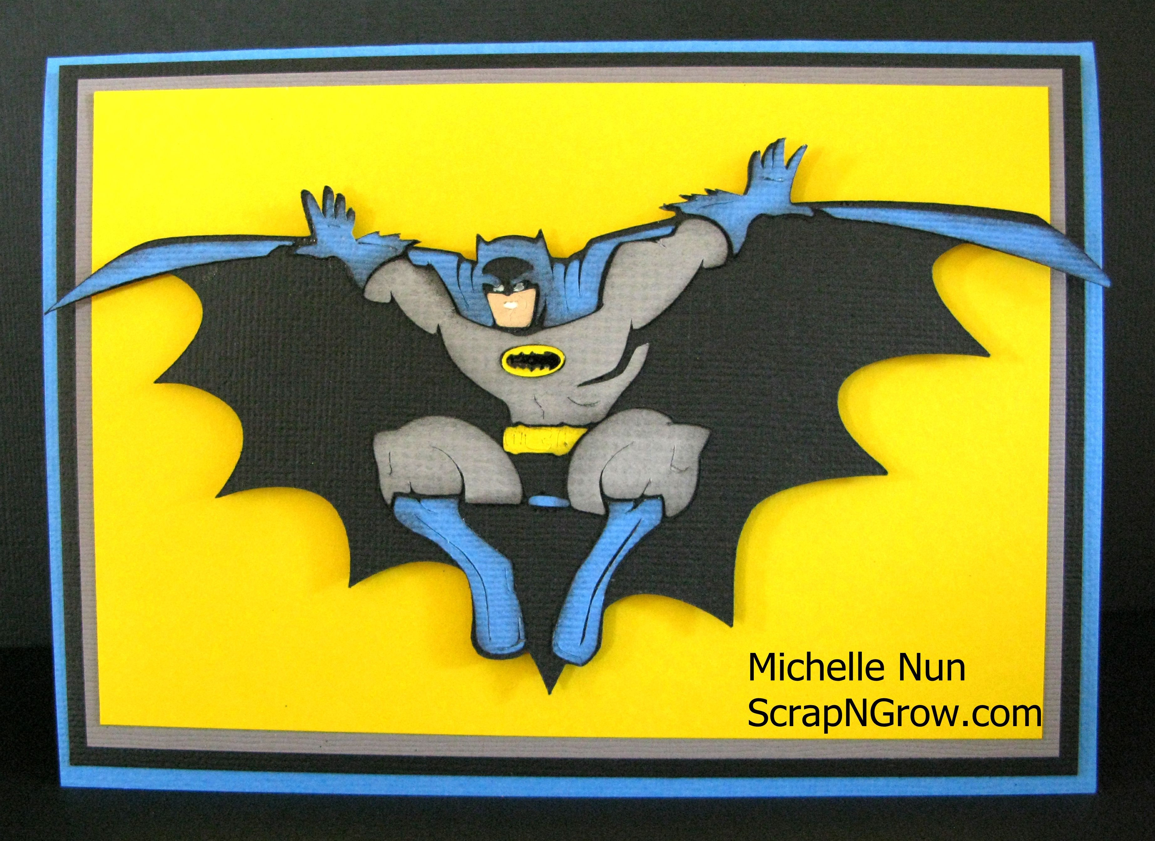 Best ideas about Batman Birthday Card
. Save or Pin Batman Birthday Card Scrap N Grow cards Now.