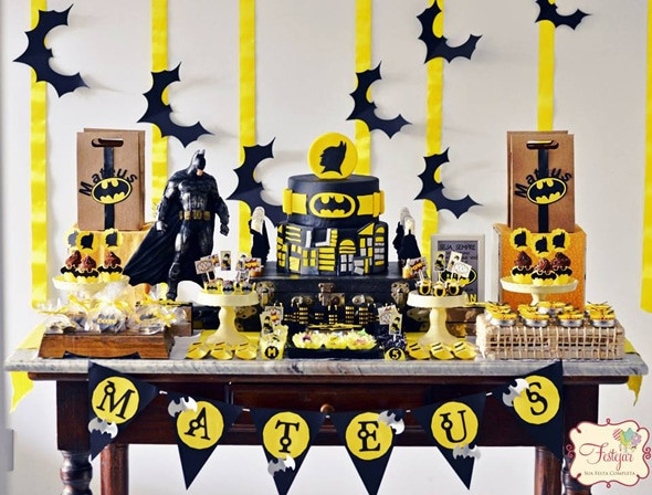 Best ideas about Batman Birthday Decorations
. Save or Pin Batman Themed Birthday Party Pretty My Party Party Ideas Now.