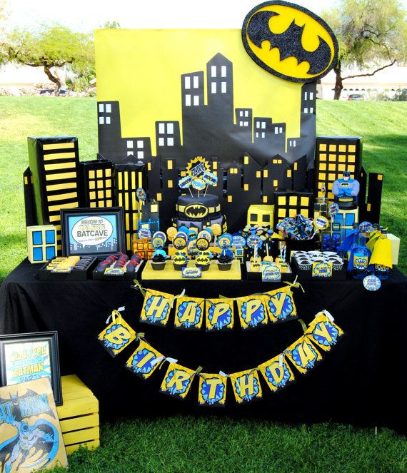 Best ideas about Batman Birthday Decorations
. Save or Pin Southern Blue Celebrations BATMAN PARTY IDEAS Now.