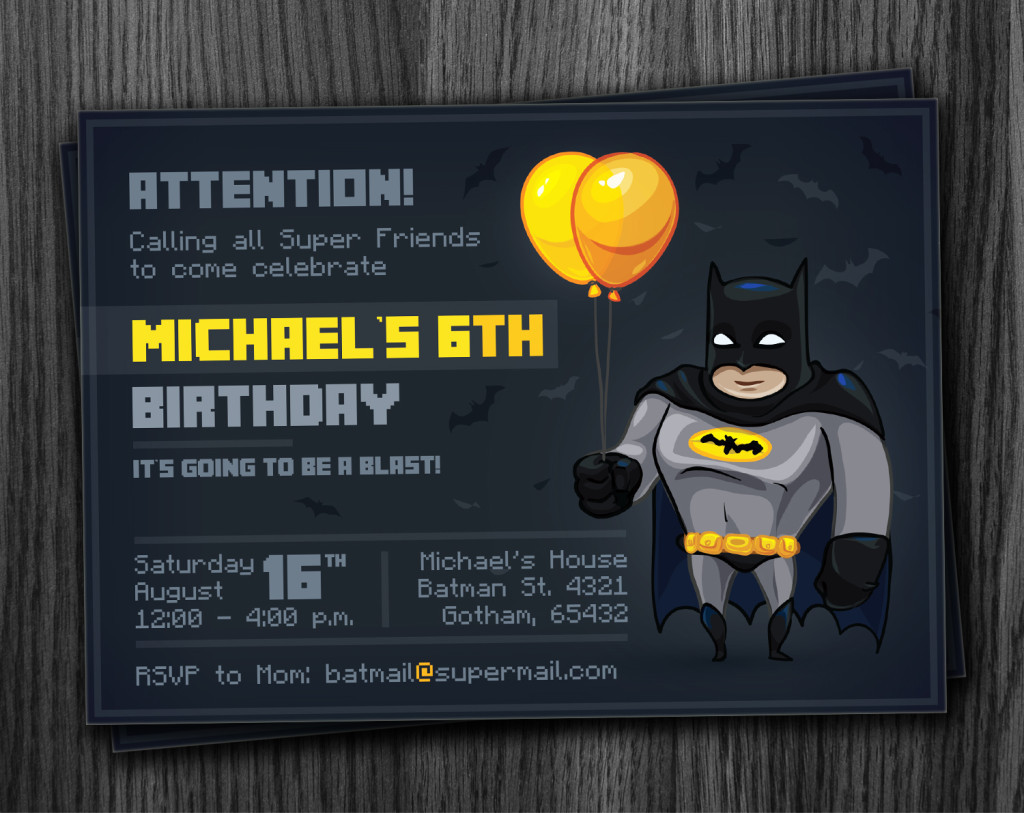 Best ideas about Batman Birthday Invitations
. Save or Pin Batman Party Invitation Printable Download Now.