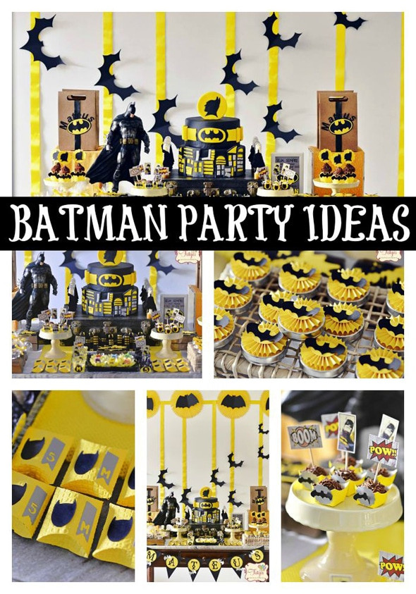 Best ideas about Batman Birthday Party Supplies
. Save or Pin Batman Themed Birthday Party Pretty My Party Party Ideas Now.