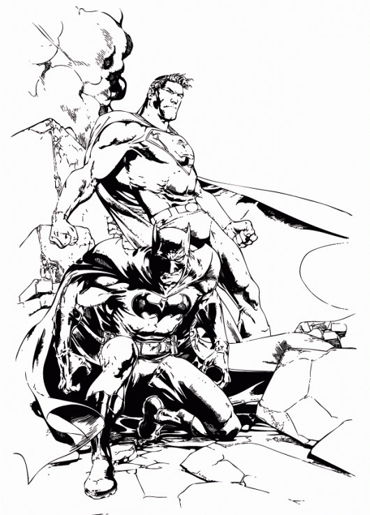 Best ideas about Batman Coloring Pages For Adults
. Save or Pin superhero batman vs superman coloring pages Now.