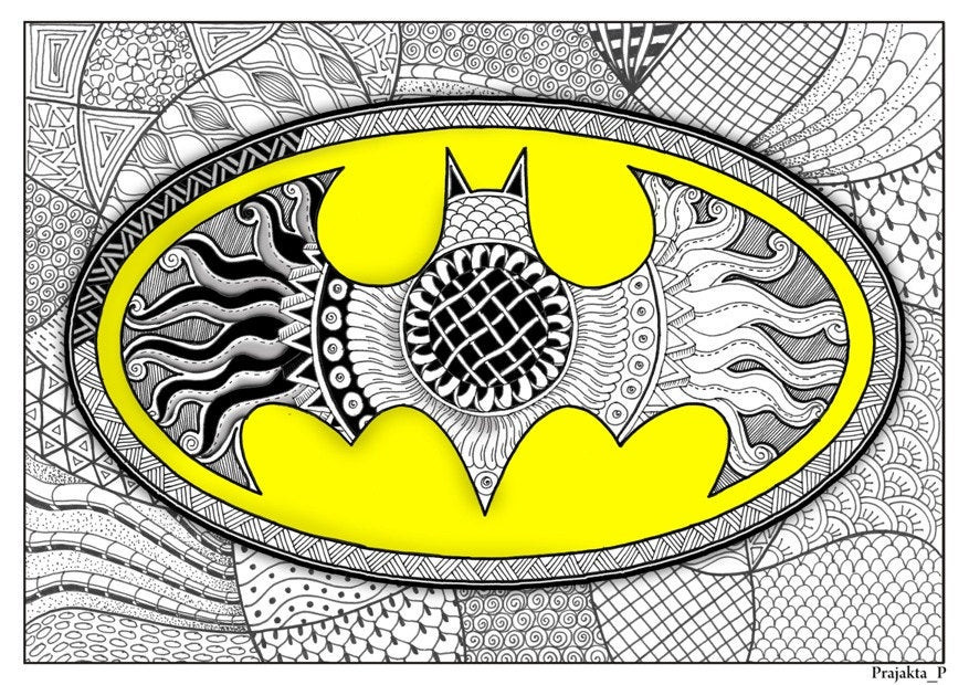 Best ideas about Batman Coloring Pages For Adults
. Save or Pin Adult coloring page Batman coloring page superhero adult Now.