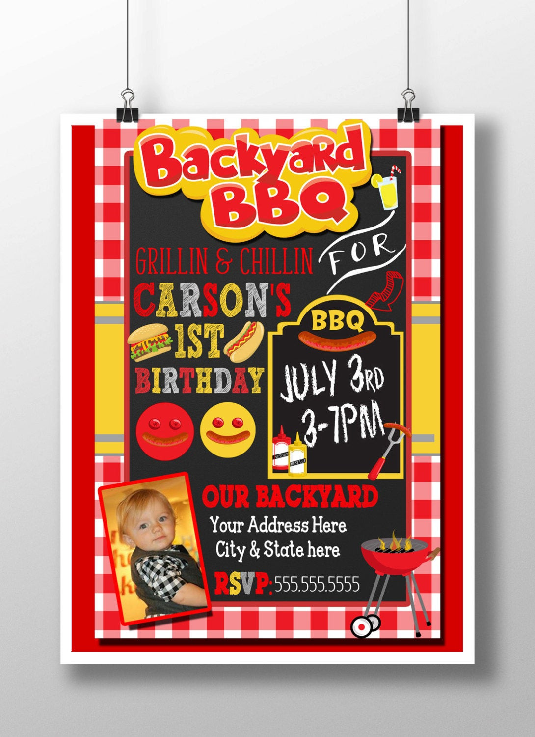 Best ideas about Bbq Birthday Invitations
. Save or Pin bbq birthday invitation bbq 1st birthday backyard bbq party Now.