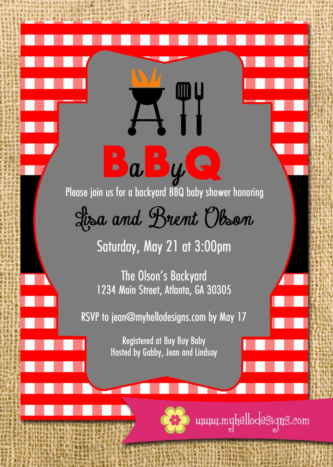 Best ideas about Bbq Birthday Invitations
. Save or Pin Printable BBQ Invitation Backyard BBQ Shower Invite DIY Now.