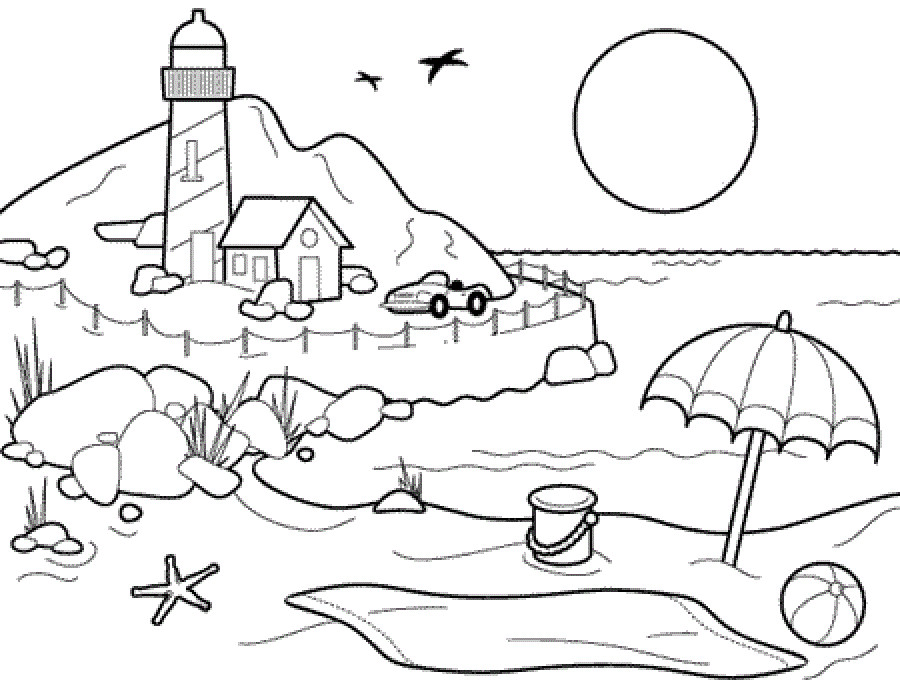 Best ideas about Beach Free Coloring Pages
. Save or Pin Free Printable Beach Coloring Pages For Kids Now.