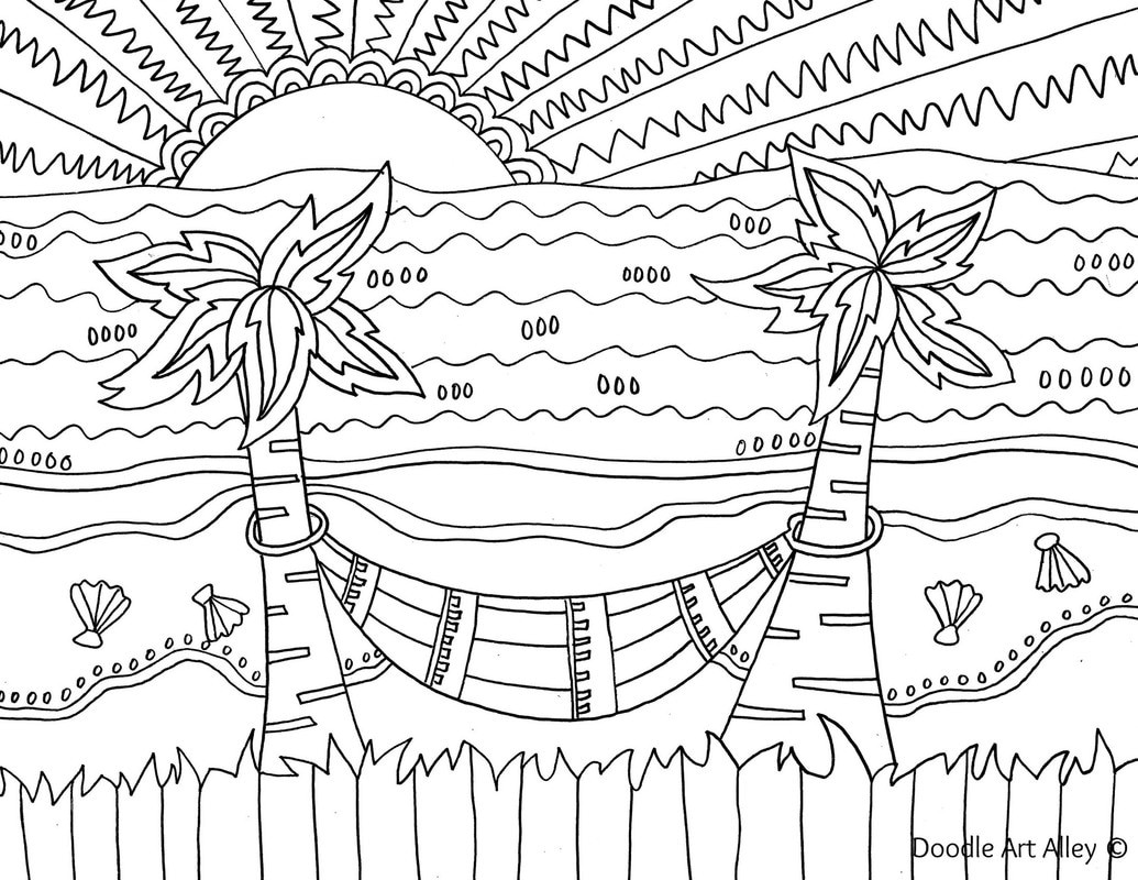 Best ideas about Beach Free Coloring Pages
. Save or Pin Beach Coloring pages Doodle Art Alley Now.