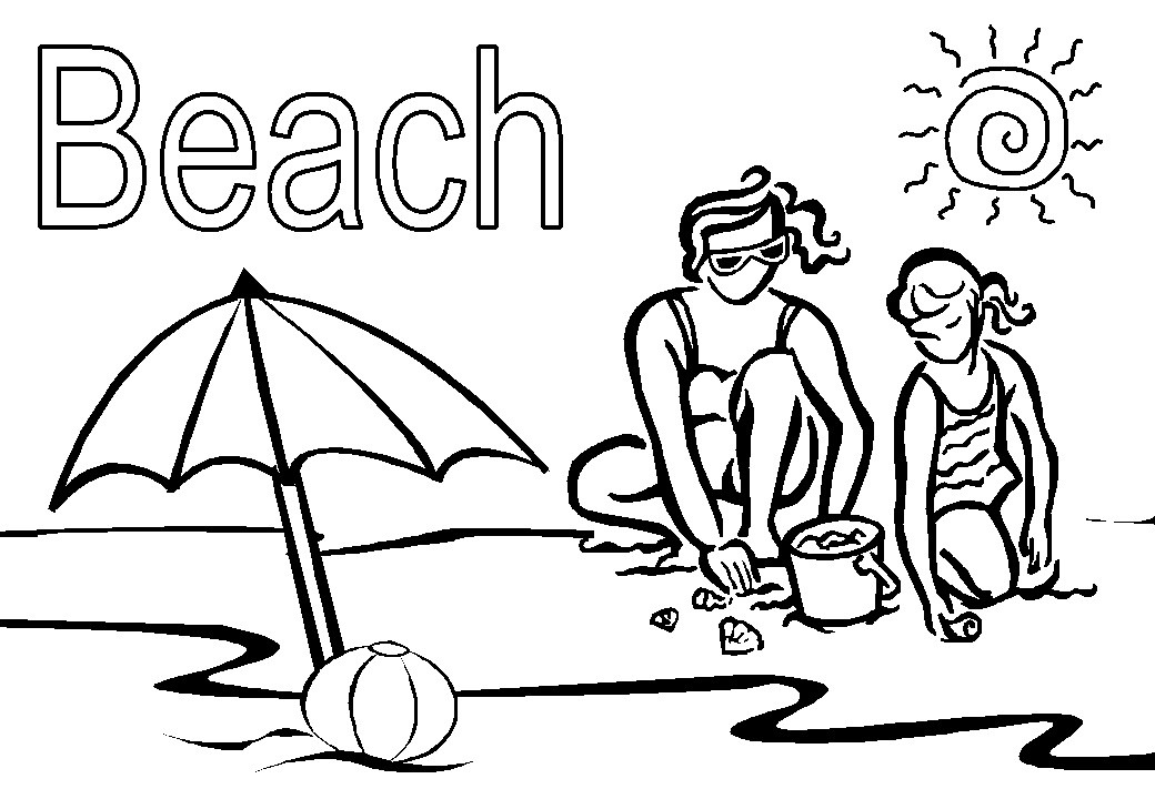 Best ideas about Beach Free Coloring Pages
. Save or Pin Beach Coloring Pages Beach Scenes & Activities Now.