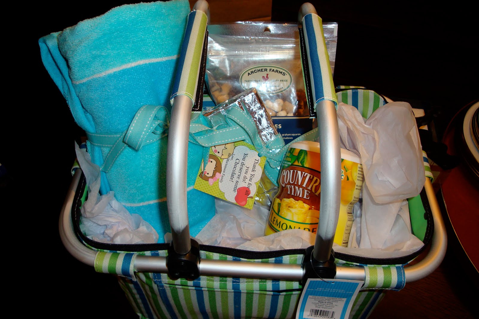 Best ideas about Beach Gift Basket Ideas
. Save or Pin Teacher Gift Ideas The Polka Dot Chair Now.