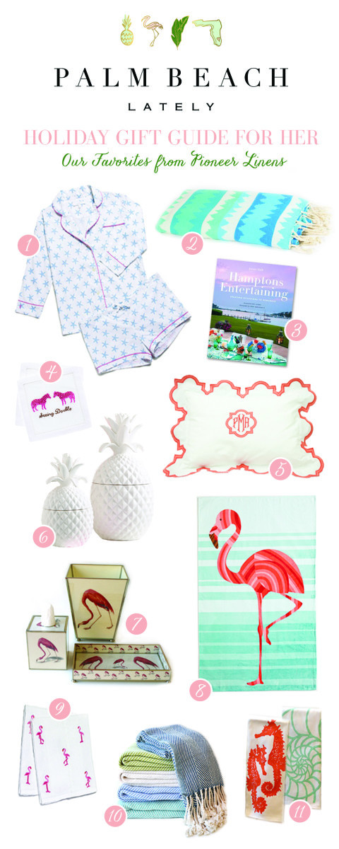 Best ideas about Beach Gift Ideas For Her
. Save or Pin Pioneer Linens Holiday Gift Guide for Her Now.