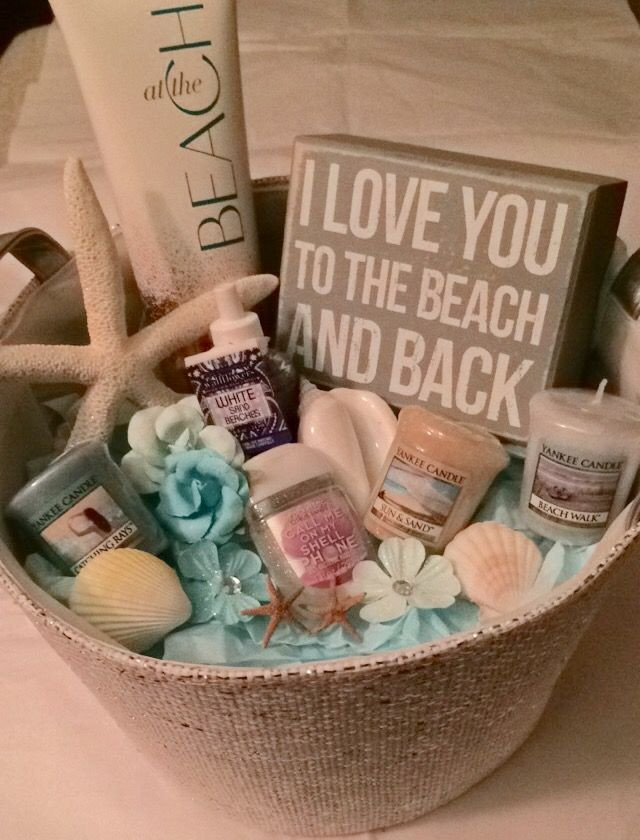 Best ideas about Beach Themed Gift Ideas
. Save or Pin Beach themed t basket Things I ve Made Now.