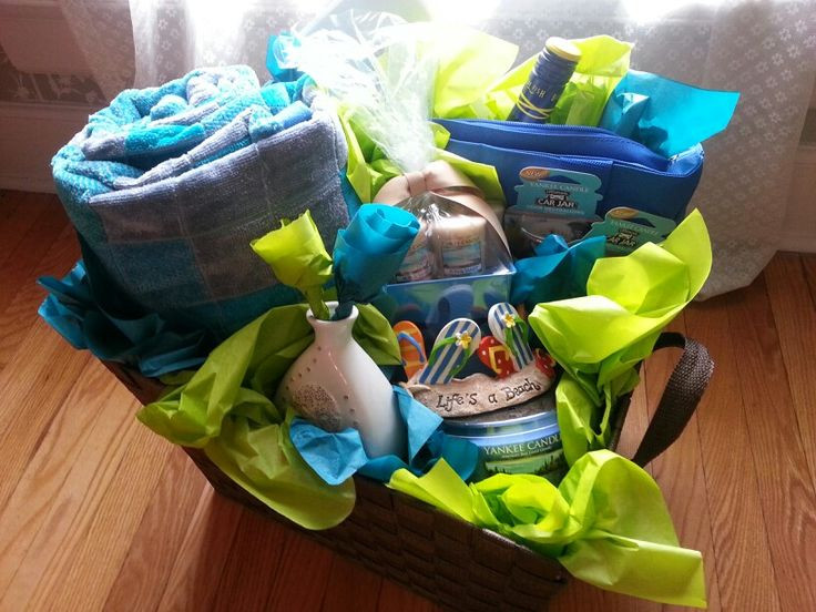 Best ideas about Beach Themed Gift Ideas
. Save or Pin Beach themed t basket Contains a beach bag cooler tote Now.