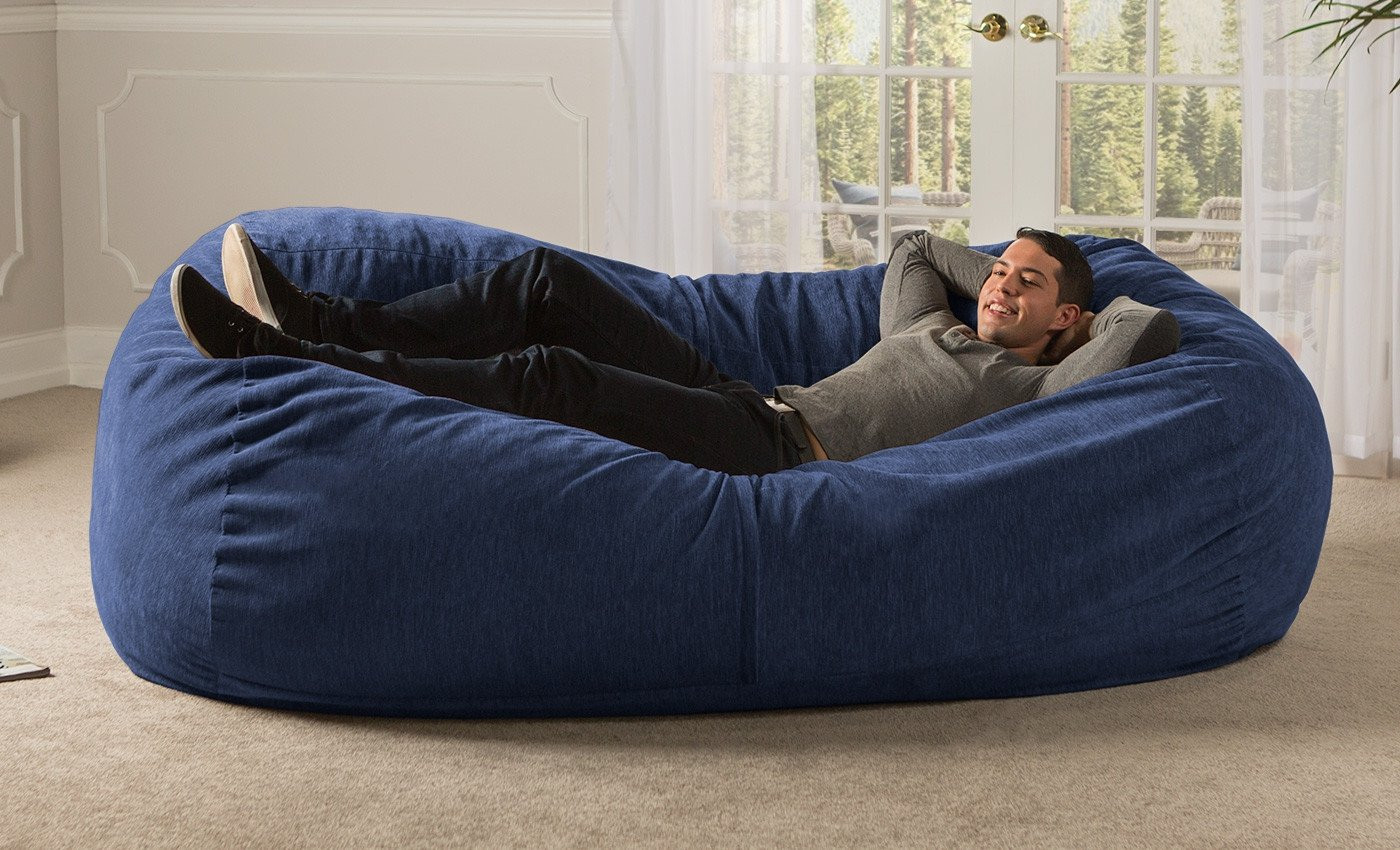 Best ideas about Bean Bag Sofa
. Save or Pin Sofa Saxx Giant Bean Bag Lounger Chenille Now.