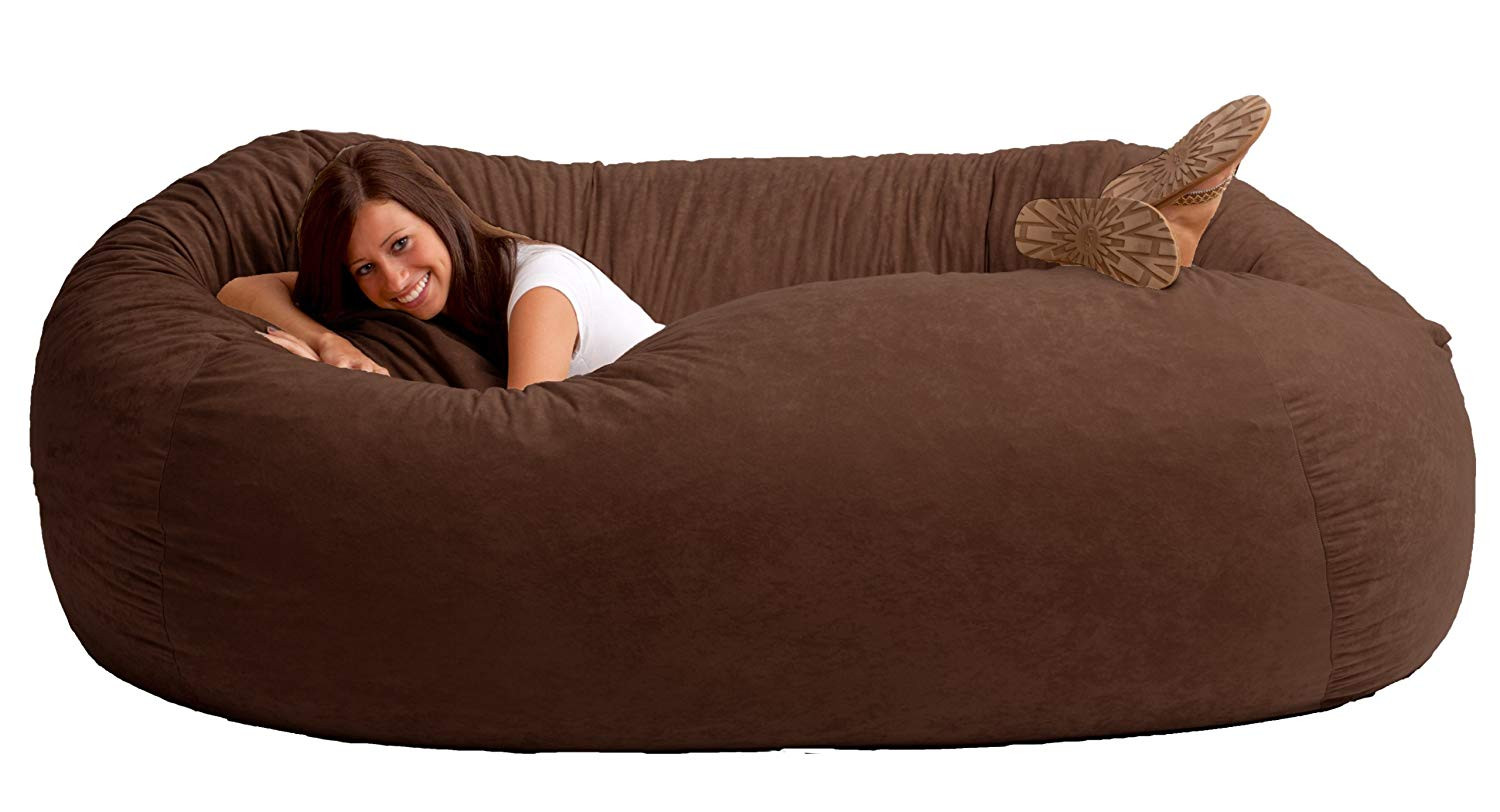 Best ideas about Bean Bag Sofa
. Save or Pin Chair Sofa Oversized Furniture Recline fort Seat Lounge Now.