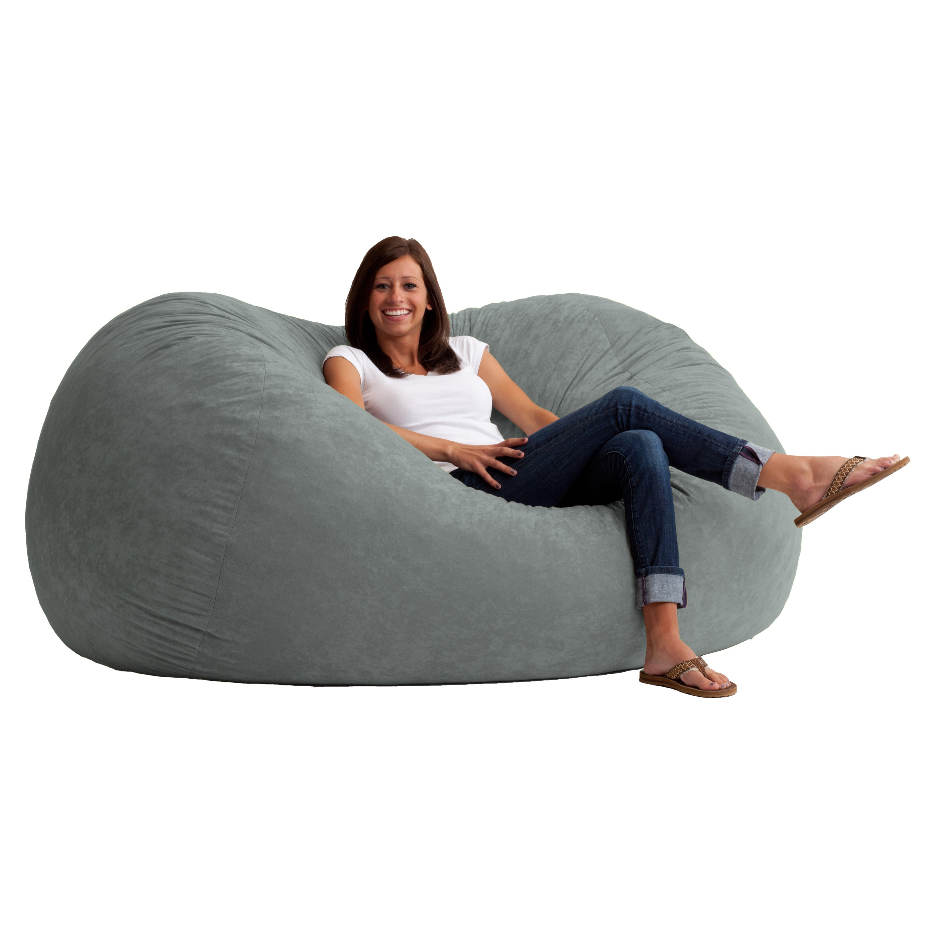 Best ideas about Bean Bag Sofa
. Save or Pin FUF 6 ft XL fort Suede Bean Bag Sofa Bean Bags at Now.